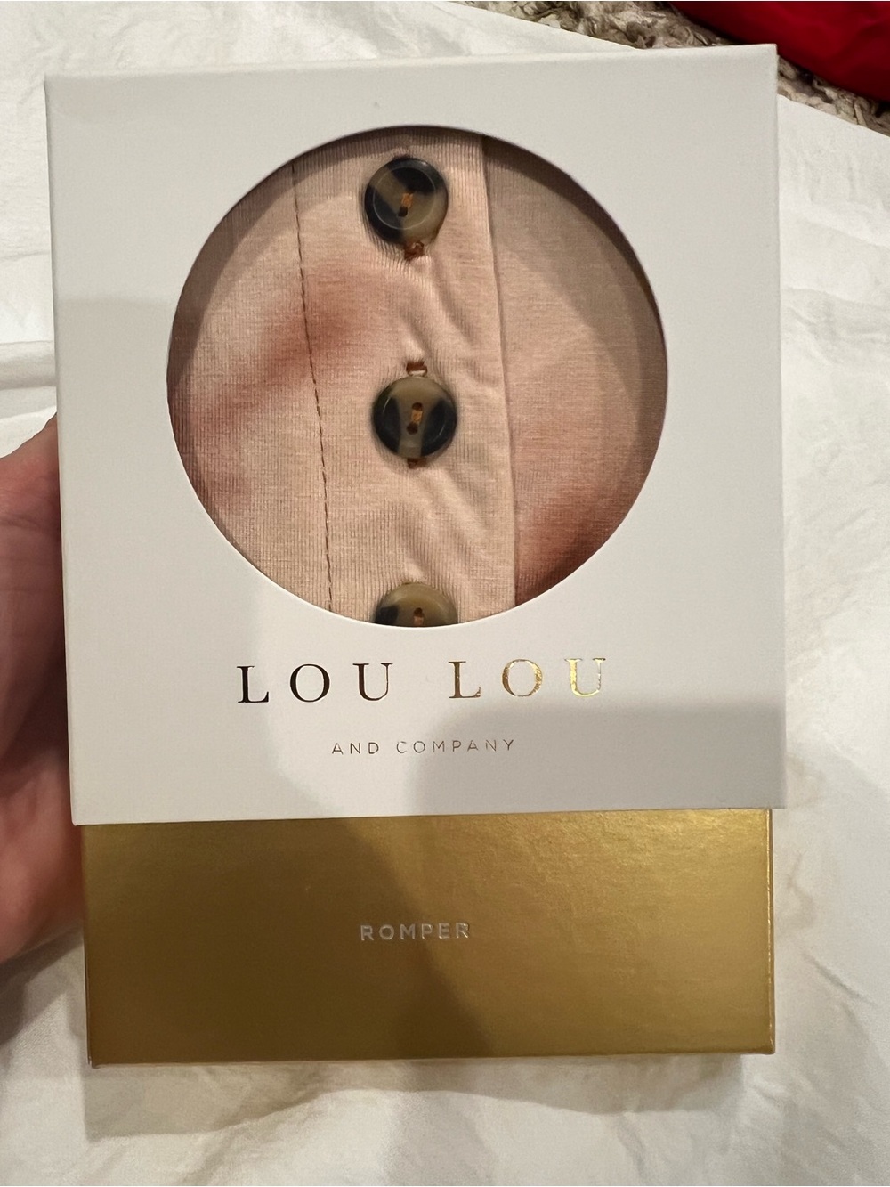 New Lou Lou & Company romper 12-24m
